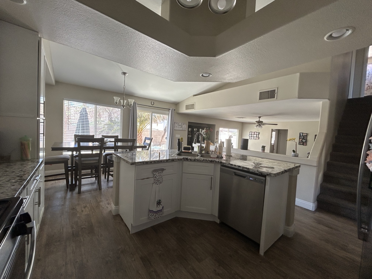 A completed Blue Nose kitchen cleaning